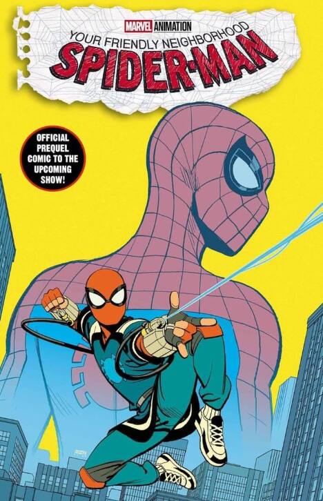 फ्रेश एनिमेटेड सीरीज, योर फ्रेंडली नेबरहुड स्पाइडर-मैन एक यंग पीटर पार्कर की कहानी है जो कॉमिक बुक-स्टाइल में है. ये 29 जनवरी को डिज्नी+हॉटस्टार पर रिलीज होने के लिए तैयार, यह एनिमेटेड एडवेंचर स्पाइडी की ओरिजन पर एक नया रूप पेश करता है.