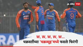 Varun Chakravarthy registers huge record after five-wicket haul in IND vs ENG 3rd T20I in Rajkot Cricket News Marathi