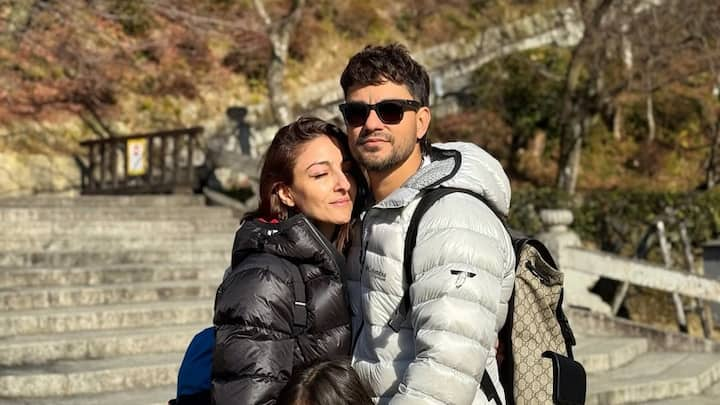 Soha Ali Khan, Kunal Kemmu, and their daughter Inaaya Naumi Kemmu visited the iconic Kiyomizu-dera temple in Japan.