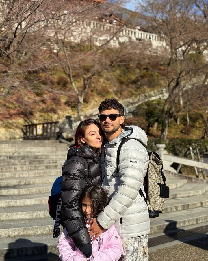 The couple, married on January 25, 2015, celebrated their family moments, with Inaaya being the couple's first child born in 2017.