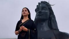 Sayali Sanjeev: ‘आदियोगी शिवा स्टॅच्यू’समोर अभिनेत्री सायली संजीव झाली नतमस्तक; पाहा फोटो!