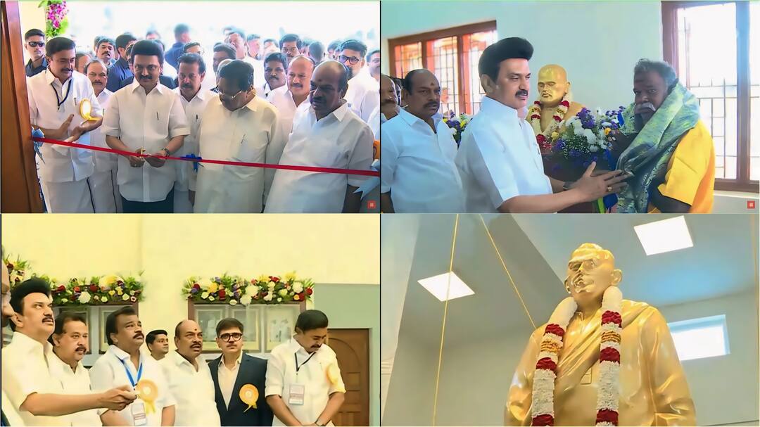 Mk Stalin: விழுப்புரத்தில் சமூகநீதி போராளிகள் மணிமண்டபத்தை திறந்து வைத்தார் முதல்வர் ஸ்டாலின்