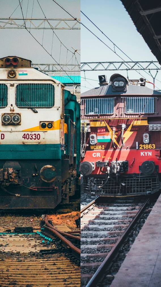 சிவப்பு ரயில்களுக்கும் நீல ரயில்களுக்கும் என்ன வித்தியாசம்?