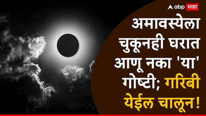 Mauni Amavasya 2025 : अमावस्येच्या दिवशी काही वस्तू घरात आणल्याने लक्ष्मी नाराज होते. अशा घरात गरिबी, दारिद्र्य, रोगराई चालून येते. त्यामुळे अमावस्येला कोणत्या गोष्टी घरी आणू नये? जाणून घेऊया.