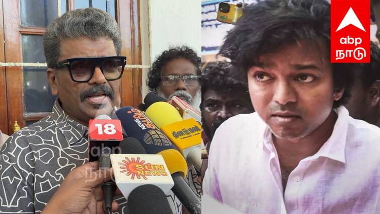 Actor Parthiban says I will not join the party if tvk Vijay invites me tnn விஜய் அழைத்தாலும் கட்சியில் சேரமாட்டேன் - பிரபல நடிகர் ஓபன் டாக்