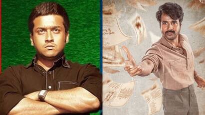 Suriya and sivakarthikeyan Fans clash after parasakthi movie title teaser மைக்கல் Vs ராஜேந்திரன்...பராசக்தி படத்தால் சூர்யா சிவகார்த்திகேயன் ரசிகர்களிடையே மோதல்