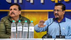 अरविंद केजरीवाल का निशाना, 'अमित शाह, राहुल गांधी और नायब सैनी को यमुना के पानी का बोतल भेज रहे हैं, वे...'