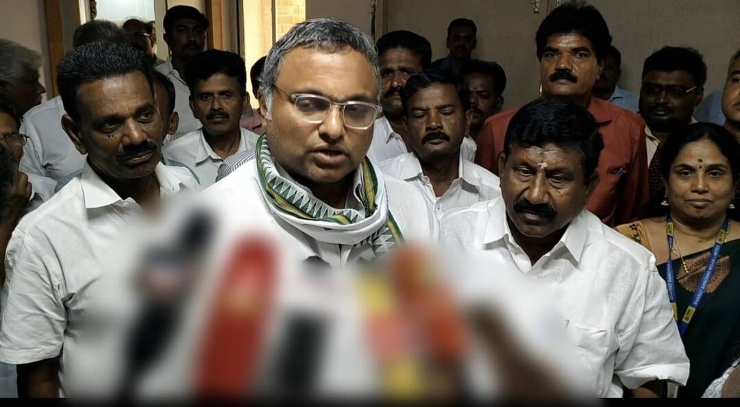 சீமான் ஆக்கப்பூர்வமான விஷயங்களை பேசுவதில்லை - கார்த்தி சிதம்பரம் எம்பி