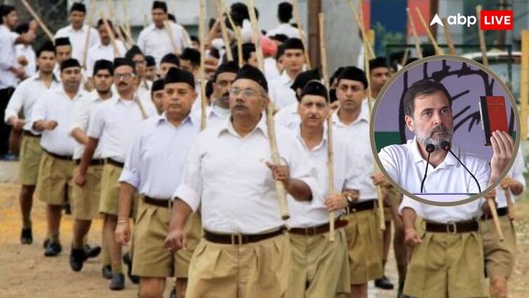 Congress demands ban on RSS says it is Dangerous For country democracy gives seven reasons कांग्रेस ने की RSS पर बैन लगाने की मांग, कहा- 'देश के लोकतंत्र के लिए खतरा'; गिनाए 7 कारण