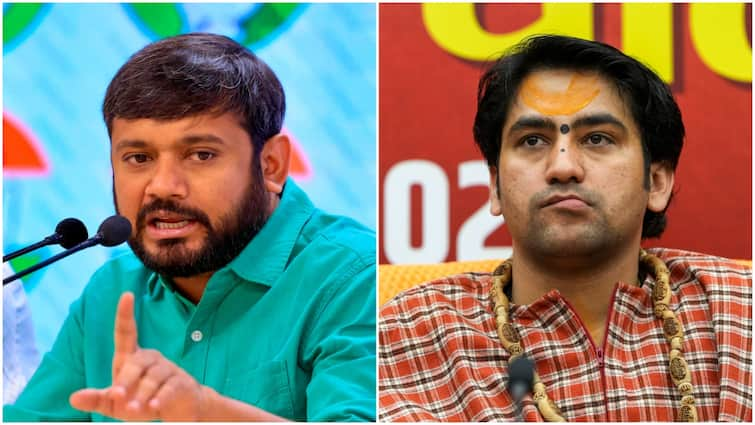 Dhirendra Shastri Says 'Those Not Going To Kumbh Are Traitors', Kanhaiya Quips 'What About 8 Lakh Soldiers'