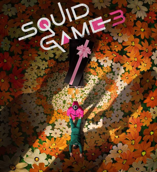 नेटफ्लिक्स इंडिया द्वारा जारी किए गए पोस्ट में पिंक कपड़े पहने एक नकाबपोश गार्ड को ट्रेडमार्क ग्रीन जंप सूट पहने एक मृत खिलाड़ी को धनुष से सजाए गए ताबूत में खींचते हुए दिखाया गया है. इसके साथ कैप्शन में लिखा गया है, “फाइनल राउंड के लिए (सर्कल इमोजी) दबाएं. 27 जून को स्क्विड गेम सीज़न 3 देखें. नेक्स्ट ऑन नेटफ्लिक्स.”