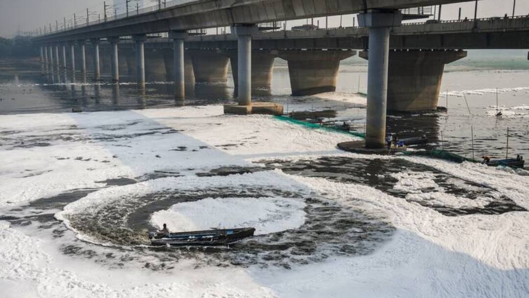 यमुना में कैसे बढ़ जाता है अमोनिया का स्तर? दिल्ली चुनाव में विवादों के बीच जानें Yamuna water Row What are the Reasons for High Ammonia level in Yamuna River यमुना में कैसे बढ़ जाता है अमोनिया का स्तर? दिल्ली चुनाव में विवादों के बीच जानें