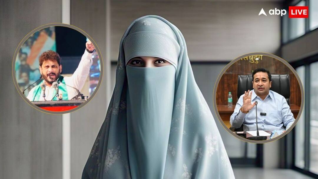 Hijab row waris pathan attacks on nitesh rane says they do not know what is hijab Waris Pathan On Nitesh Rane: 'हिजाब क्या है मालूम ही नहीं, कल बोलेंगे दाढ़ी नहीं रखनी...' नितेश राणे पर भड़के AIMIM नेता वारिस पठान