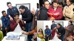 Manoj Tiwari Birthday: भोजपुरी दबंग की टीम ने धूमधाम से सेलिब्रेट किया कप्तान मनोज तिवारी का बर्थडे, सामने आईं तस्वीरें