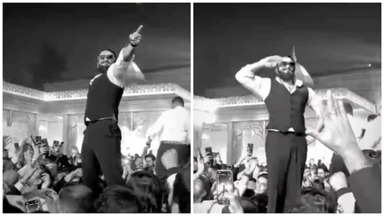 Ranveer Singh Sets The Stage On Fire With ‘Tattad Tattad’ Performance At Wedding, Videos Go Viral