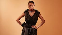 Malaika Arora Stuns In A Black Gauri and Nainika Outfit, Check Out Pics