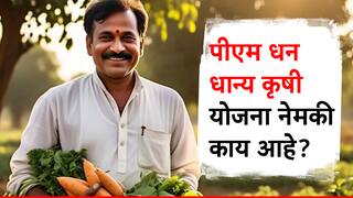 केंद्र सरकारने आणलेली पीएम धन धान्य कृषी योजना नेमकी आहे तरी काय? शेतकऱ्यांना नेमका काय फायदा होणार?