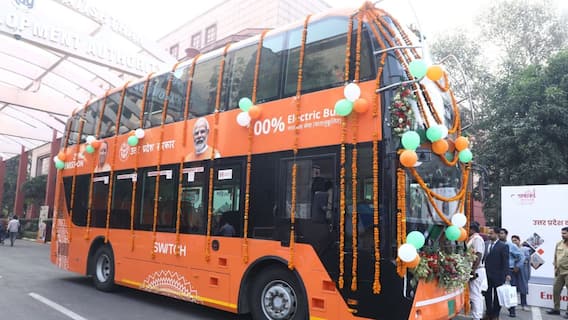 यूपी में इलेक्ट्रिक डबल डेकर बस को लेकर बड़ा फैसला, किराये पर हो सकेगी बुकिंग, जानें- खबर यूपी में इलेक्ट्रिक डबल डेकर बस को लेकर बड़ा फैसला, किराये पर हो सकेगी बुकिंग, जानें- खबर
