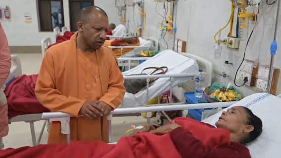 UP CM Yogi Meets Maha Kumbh Stampede Victims At Prayagraj Hospital, Slams Sanatan Dharma ‘Opponents’