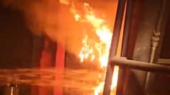 आगरा में पेंट की दुकान-गोदाम में लगी भीषण आग, कड़ी मशक्कत के बाद पाया गया काबू, लाखों का नुकसान