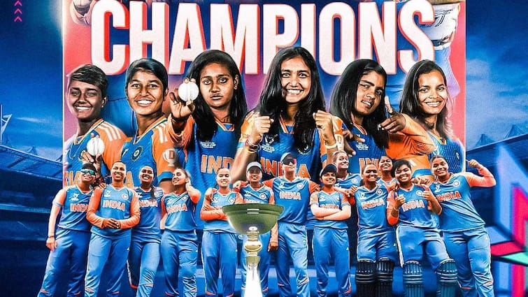 टीम इंडिया एक बार फिर चैंपियन बन गई, महिला टी 20 विश्व कप U19 ने 2025 में एक भी गेम नहीं खोया