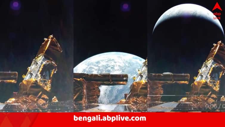 Lunar eclipse with Moon disappears behind Earth captured by Blue Ghost Lander of Firefly Aerospace Blue Ghost Lunar Eclipse: পৃথিবীর ছায়া পড়ে অন্ধকার, মহাশূন্যের বুকে চাঁদে গ্রহণ লাগার বিশেষ মুহূর্ত ধরা পড়ল ক্যামেরায়