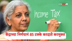 Budget 2025 : 12 लाखांच्या निर्णयामुळं 85 टक्के करदाते करमुक्त, सरकार 1 लाख कोटींवर पाणी सोडणार