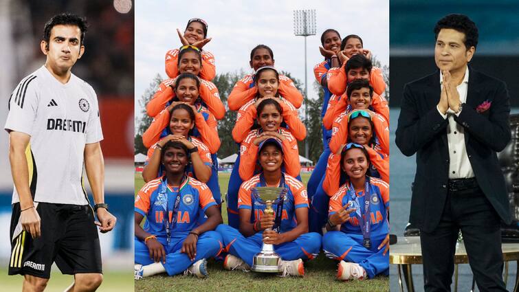दिग्गजों ने U20 महिलाओं के T20 के U20 विश्व कप में भारत की जीत में प्रतिक्रिया व्यक्त की