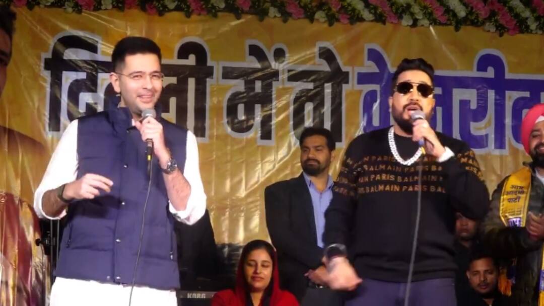 चुनावी रंग में मीका सिंह और राघव चड्ढा, मजनू का टीला रैली में लगा मनोरंजन का तड़का delhi assembly election 2025 bhagwant mann Raghav Chadha with mika singh in delhi rally Majnu Ka Tila ann चुनावी रंग में मीका सिंह और राघव चड्ढा, मजनू का टीला रैली में लगा मनोरंजन का तड़का