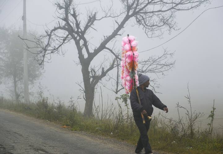 মাঘের মাাঝামাঝি ঠান্ডা উধাও। কার্যত বিদায় নেওয়ার পথে শীত। কুয়াশার চাদরে মোড়া সকাল। বেলা গড়ালেও মুখ দেখায়নি সূর্য। সরস্বতী পুজোর ভোরে অঞ্জলি দেওয়া হল শীতের কাঁপুনি ছাড়াই।