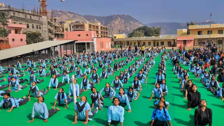 Rajasthan Surya Namaskar Record News Attempt To Break Its Own Record In Surya Namaskar On February 3 Rajasthan To Attempt To Break Its Own Record In Surya Namaskar Today