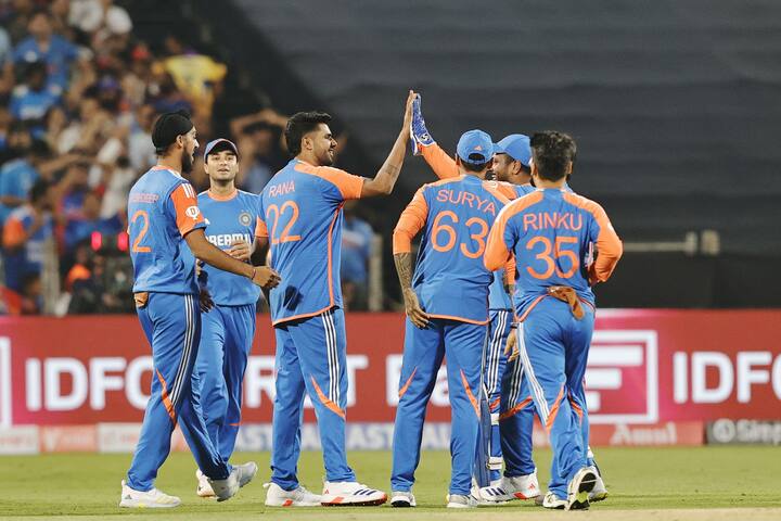 भारत आणि इंग्लंड यांच्यातील पुण्यात झालेल्या चौथ्या टी-20 सामन्यात हर्षित राणाच्या गोलंदाजीवरुन मोठा वाद निर्माण झाला होता. (Photo Credit- BCCI)