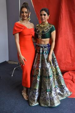 Mere Husband Ki Biwi का प्रमोशन करने निकले अर्जुन, भूमि और रकुल, ट्रेडिशनल और वेस्टर्न लुक का लगाया तड़का