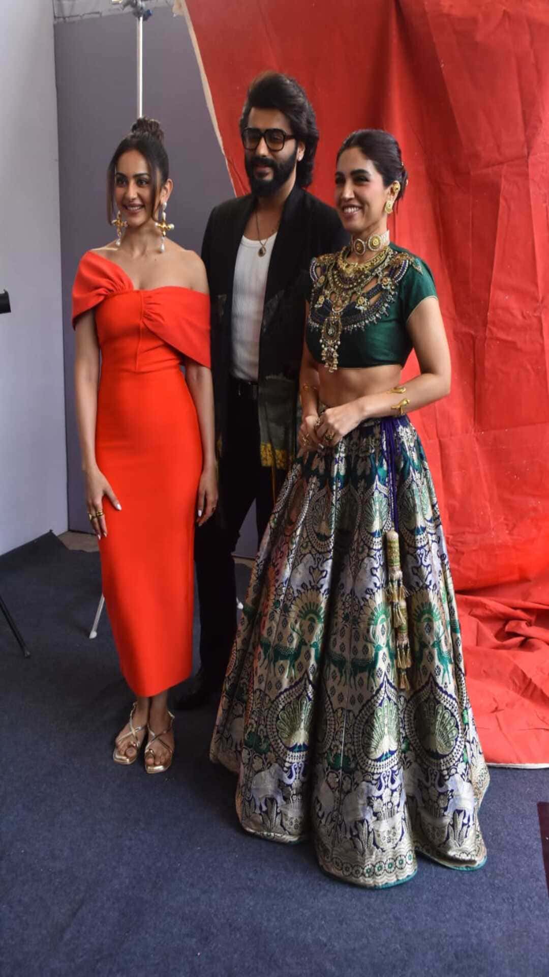Rakul Preet, Bhumi Pednekar & Arjun Kapoor Promote Mere Husband Ki Biwi