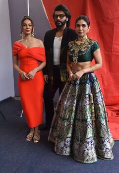 Mere Husband Ki Biwiનું પ્રમોશન કરતા જોવા મળ્યા અર્જુન, ભૂમિ અને રકુલ