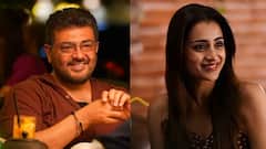 இதய எமோஜிகளை பறக்கவிடும் ரசிகர்கள்...அஜித் த்ரிஷா விடாமுயற்சி ஸ்டில்ஸ்...