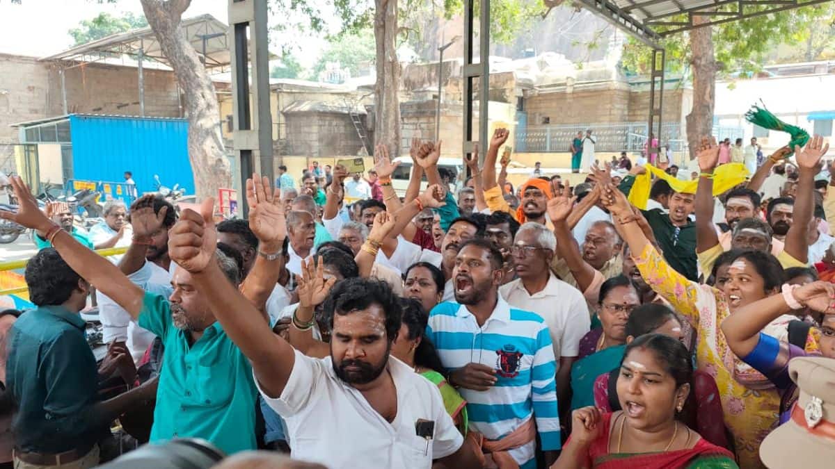 Thiruparankundram: திருப்பரங்குன்றம்: இந்து முன்னணி போராட்டத்திற்கு அனுமதி மறுப்பு: இங்கு மட்டும் அனுமதி