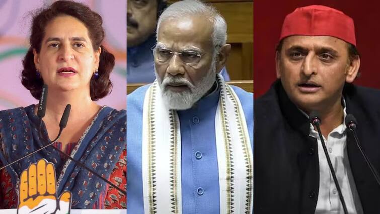 Congress Priyanka Gandhi reacted on PM modi speech in Lok Sabha says PM is cut off from the public 'संसद में झूठ दोहरा रहे', अखिलेश, प्रियंका से शशि थरूर तक... PM मोदी के भाषण पर भड़का विपक्ष