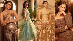 Alia Bhatt Pics: कभी बनीं गोल्डन गर्ल...तो कभी फ्लोरल ड्रेस में आलिया ने फ्लॉन्ट किया रेट्रो लुक, तस्वीरें देख थम जाएंगी नजरें