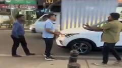 Rahul Dravid: લોડિંગ ઓટોએ કારને મારી ટક્કર, રાહુલ દ્રવિડ જોવા મળ્યો નારાજ, જુઓ વીડિયો