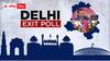 Delhi Election Exit Poll: ఢిల్లీ ఎన్నికల్లో హోరాహోరీ - బీజేపీకే ఎడ్జ్ అంటున్న ఎగ్జిట్ పోల్స్