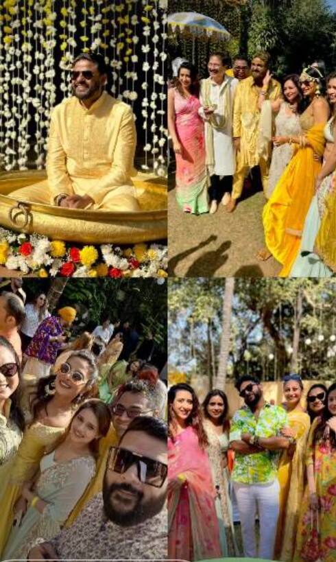 सिद्धार्थ चोप्राच्या हळदी समारंभात अनेकांनी उत्साहात सहभाग घेतला आहे. लवकरच तो लग्नबंधनात अडकणार आहे.