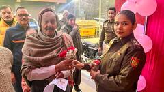 Delhites Step Out To Cast Their Votes Amid A Slow Start — IN PICS