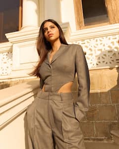 Suhana Khan Makes Jaws Drop With Her Stylish Pantsuit Look; SEE PICS