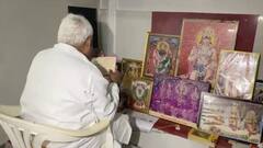 Watch: मिल्कीपुर में वोटिंग के बीच हनुमान चालीसा का पाठ करते दिखे सपा सांसद अवधेश प्रसाद