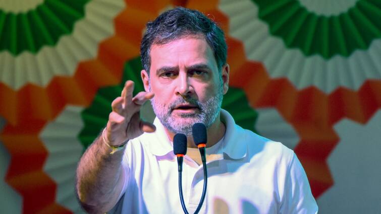 rahul gandhi says pm modi make in india fail not even mention in lok sabha speech 'PM का मेक इन इंडिया पूरी तरह फेल, संसद में जिक्र तक नहीं किया,' राहुल गांधी का केंद्र पर हमला