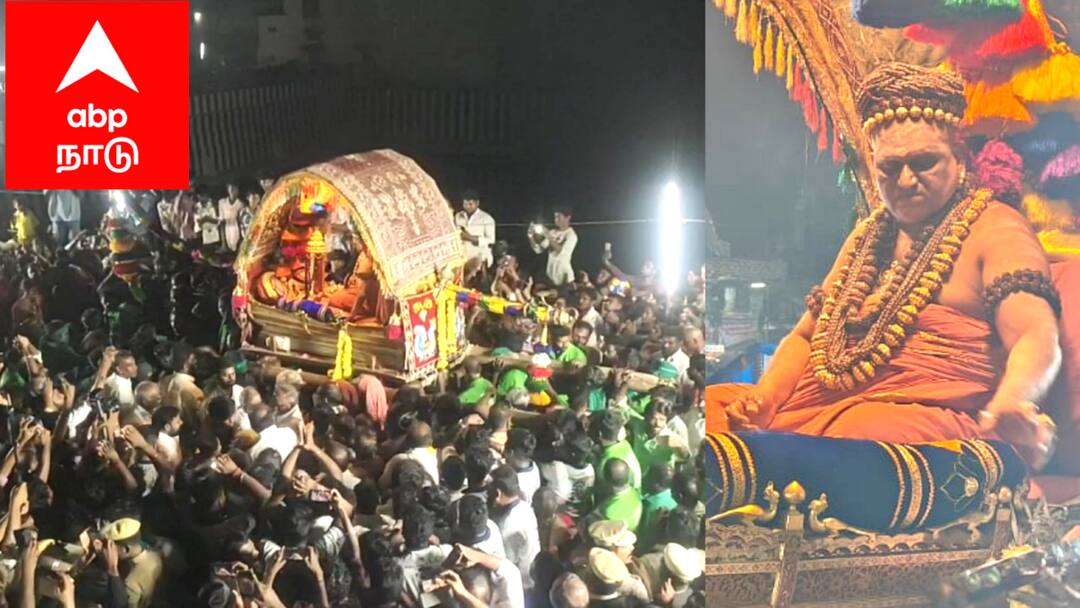 எதிர்ப்பு ஏதும் இன்றி கோலாகலமாக நடந்த திருவாவடுதுறை பட்டணப்பிரவேசம்