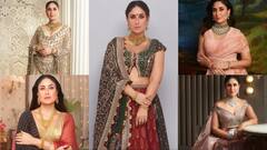कभी लंबा हार...तो कभी चोकर नेकपीस, गहनों से लदकर करीना कपूर ने करवाया रॉयल फोटोशूट, देखें तस्वीरें