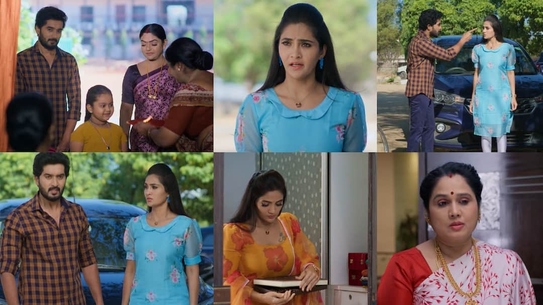 karthika deepam idi nava vasantham serial february 6th episode written update in telugu Karthika Deepam 2 Serial Today February 6th: కార్తీకదీపం 2 సీరియల్: పుష్ప రేంజ్‌లో జ్యోత్స్నకి వార్నింగ్ ఇచ్చిన కార్తీక్.. తల్లి నగలు చెక్ చేసిన జ్యోత్స్న!