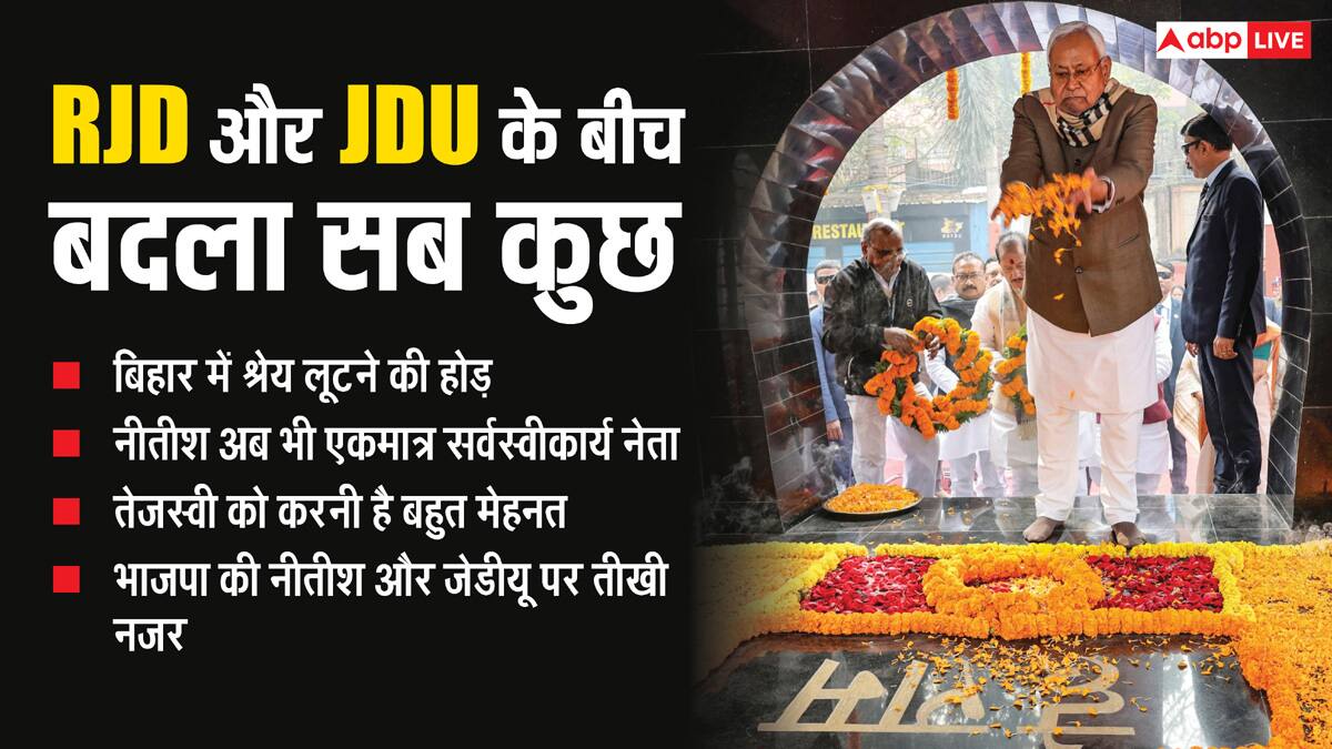 श्रेय लूटने से जिम्मेदारी ठेलने तकः RJD व JDU के बीच घूम चुका समय-चक्र और बिहारी राजनीति